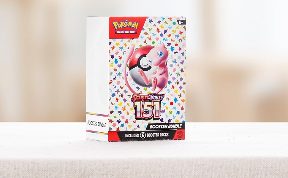 Pokémon TCG Scarlet & Violet 151 Booster Bundle (6 Booster Packs)