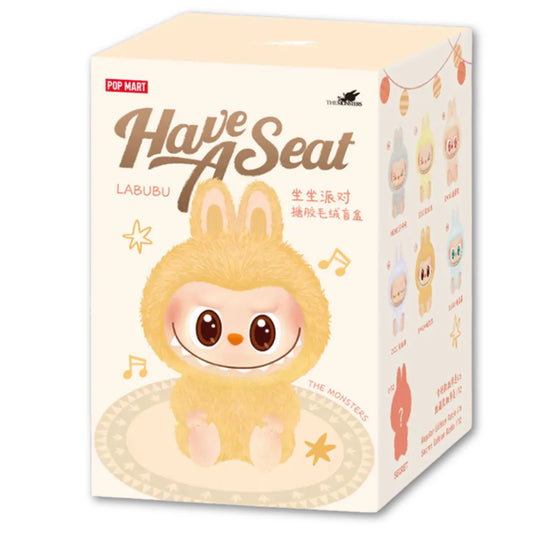 Pop Mart Labubu The Monsters Have a Seat Vinyl Plush Sealed Case