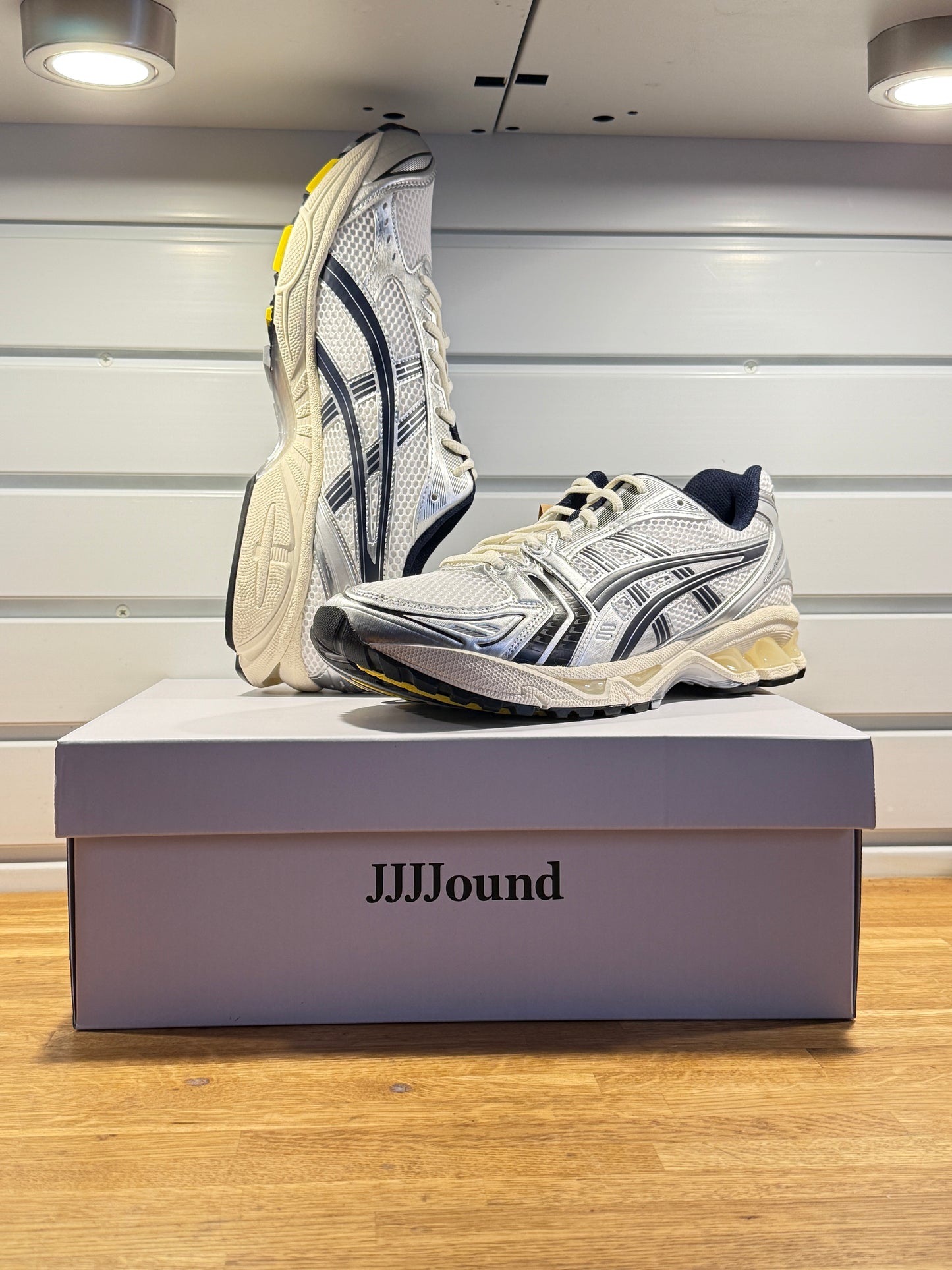 JJJJound Asics Gel Kayano 14 White Midnight