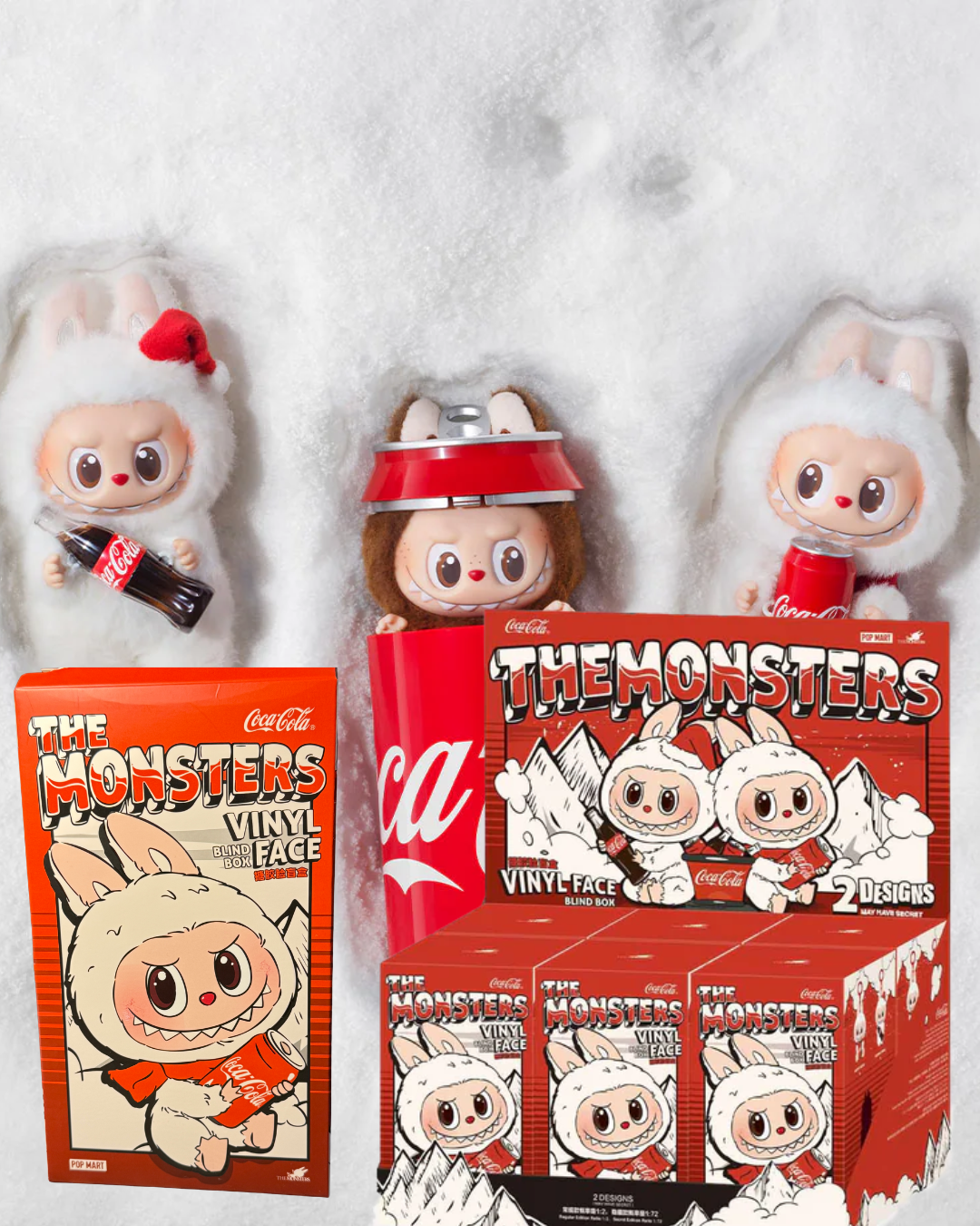 Coca Cola Labubu "The Monsters" Series