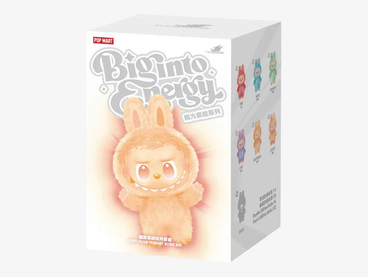 Pop Mart Labubu The Monsters Big into Energy Series Vinyl Plush Pendant Sealed Case